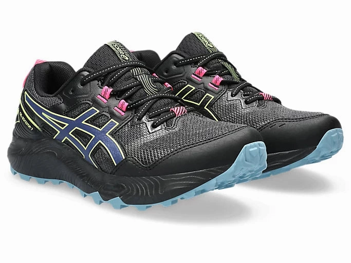 Elevated Asics Sonoma 7 (Black/Deep Ocean) Womens