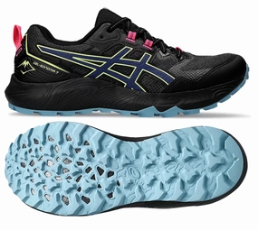 Asics Sonoma 7 (Black/Deep Ocean) Womens Cushioned ride