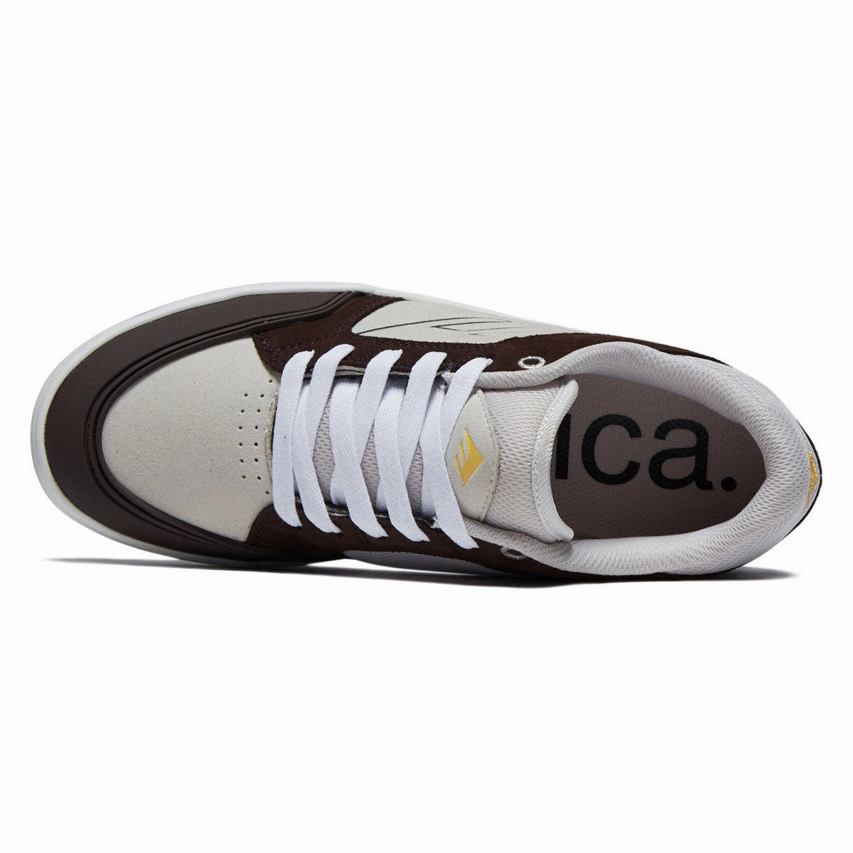 Emerica Heritic Shoes - Brown/Tan Long Lasting