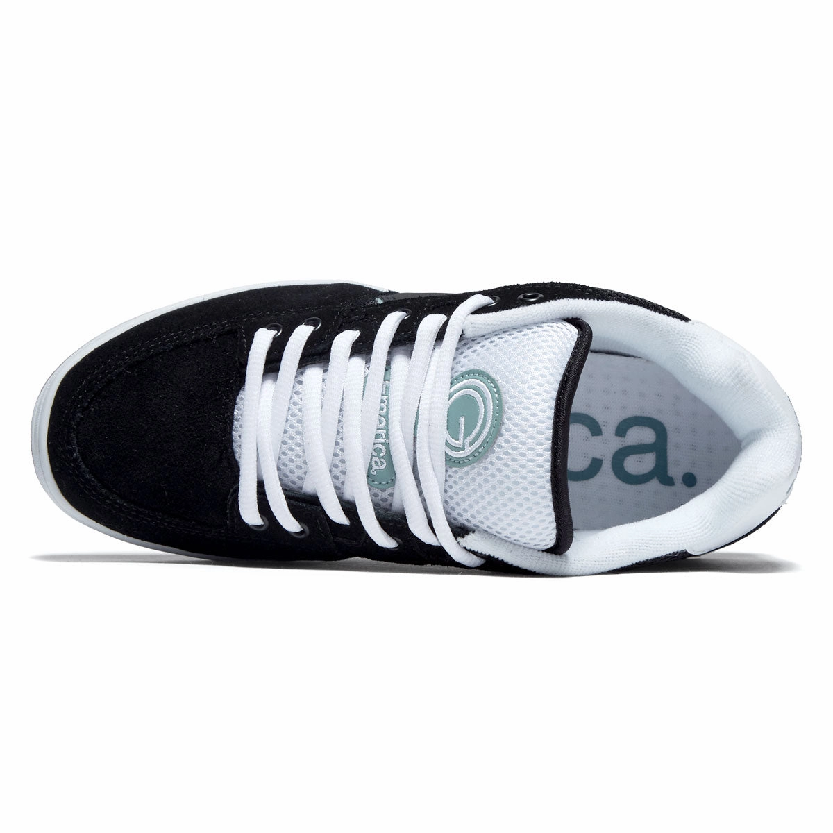 Emerica OG-1 Shoes - Black/White/Green City Motion Max