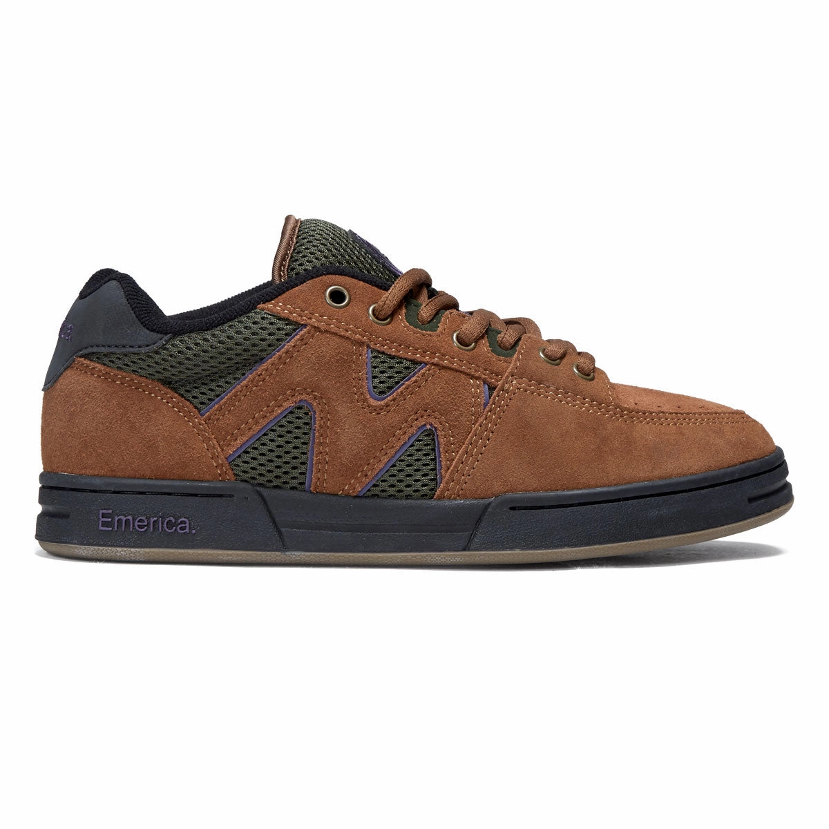 Flexible Cushion Emerica OG-1 Shoes - Brown/Green