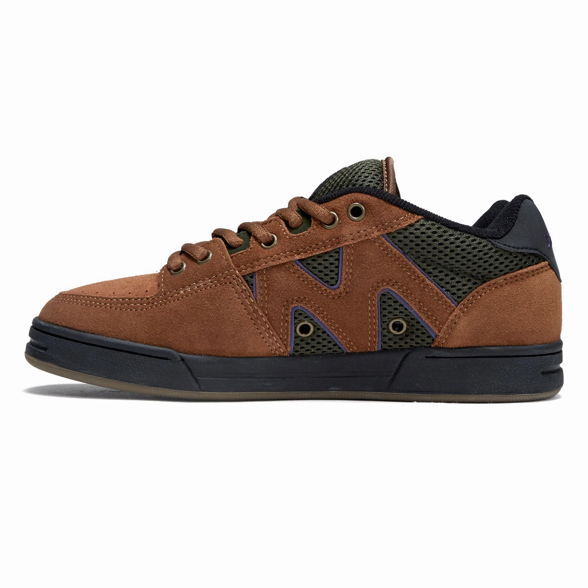 Emerica OG-1 Shoes - Brown/Green Impact Step Max
