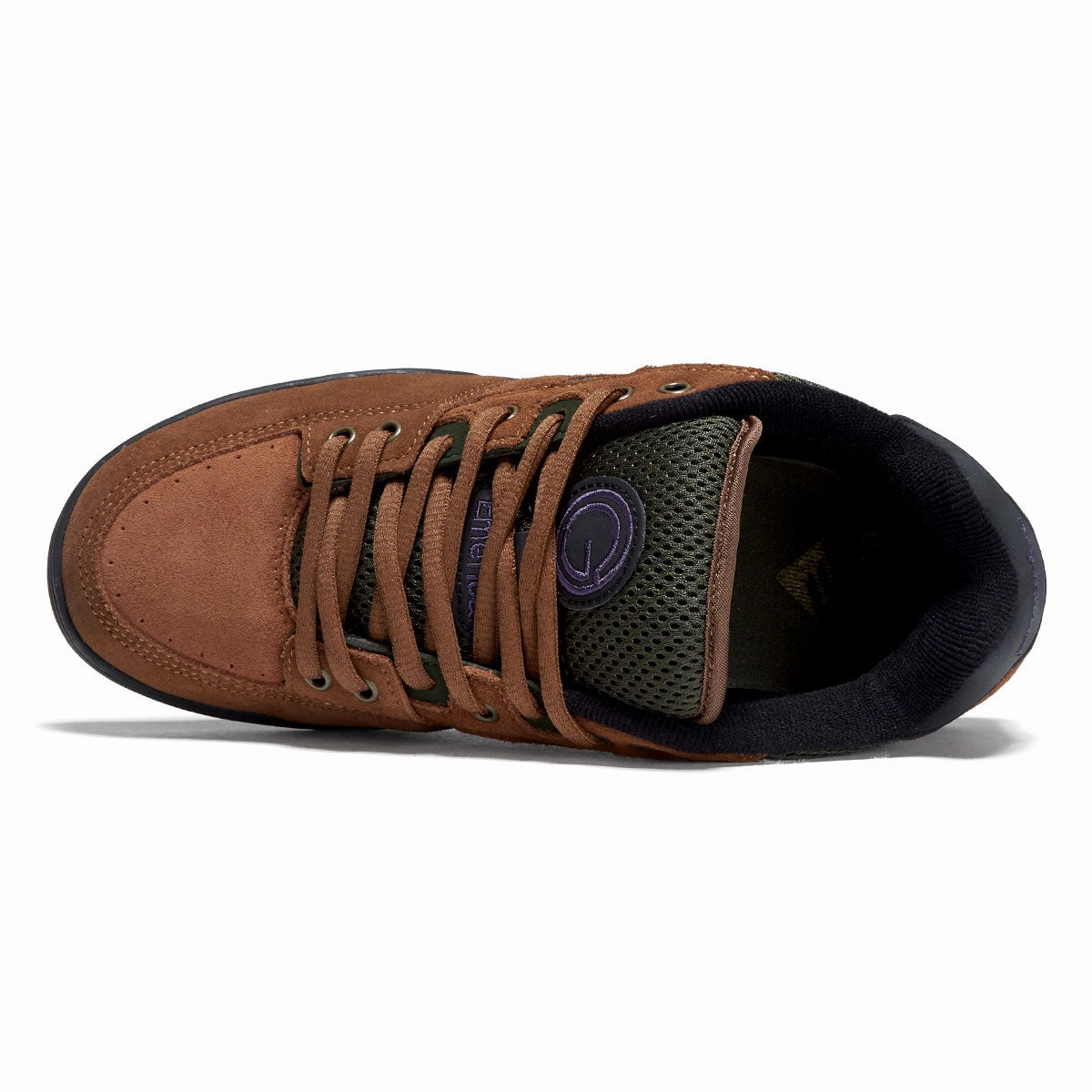 Emerica OG-1 Shoes - Brown/Green Impact Step Max