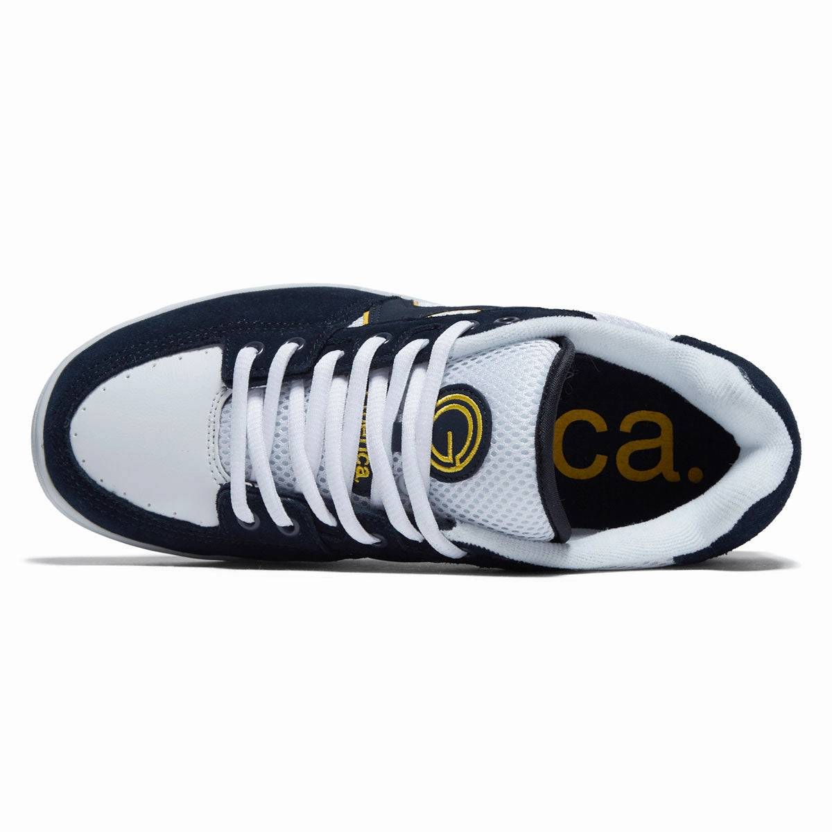 Emerica OG-1 Shoes - Navy/White/Yellow Comfort Step