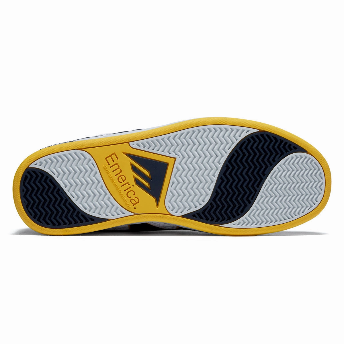 Emerica OG-1 Shoes - Navy/White/Yellow Comfort Step