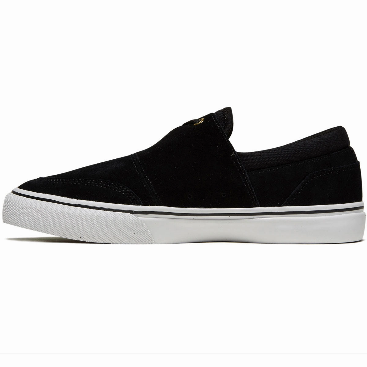 Emerica Servold Shoes - Black/White/Gold Quick Step Pro