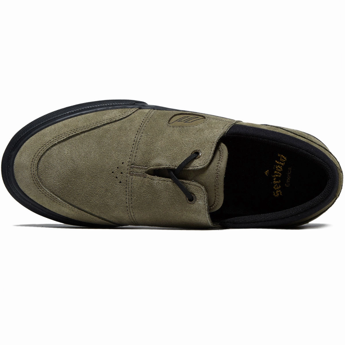 Emerica Servold Shoes - Olive/Black Responsive Grip