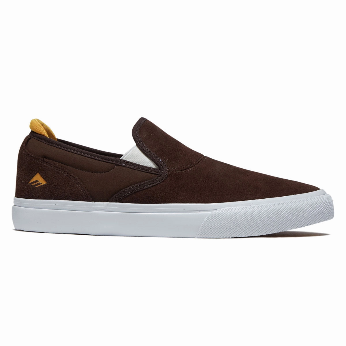 Slip Walk Chill Walk Fit Emerica Wino G6 Slip-On Shoes - Brown/Tan