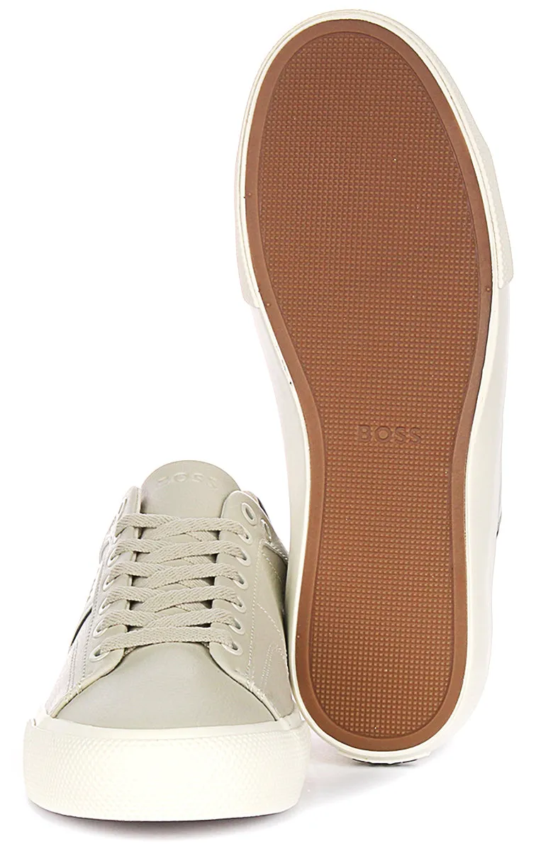 Endurance Fit Boss Aiden Tennis Grit In Beige For Men