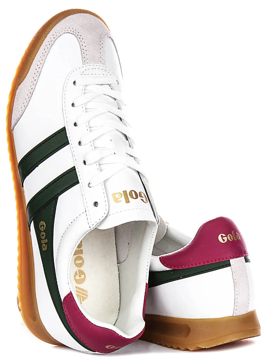 Endurance Fit Gola Classics Torpedo In White Green For Women