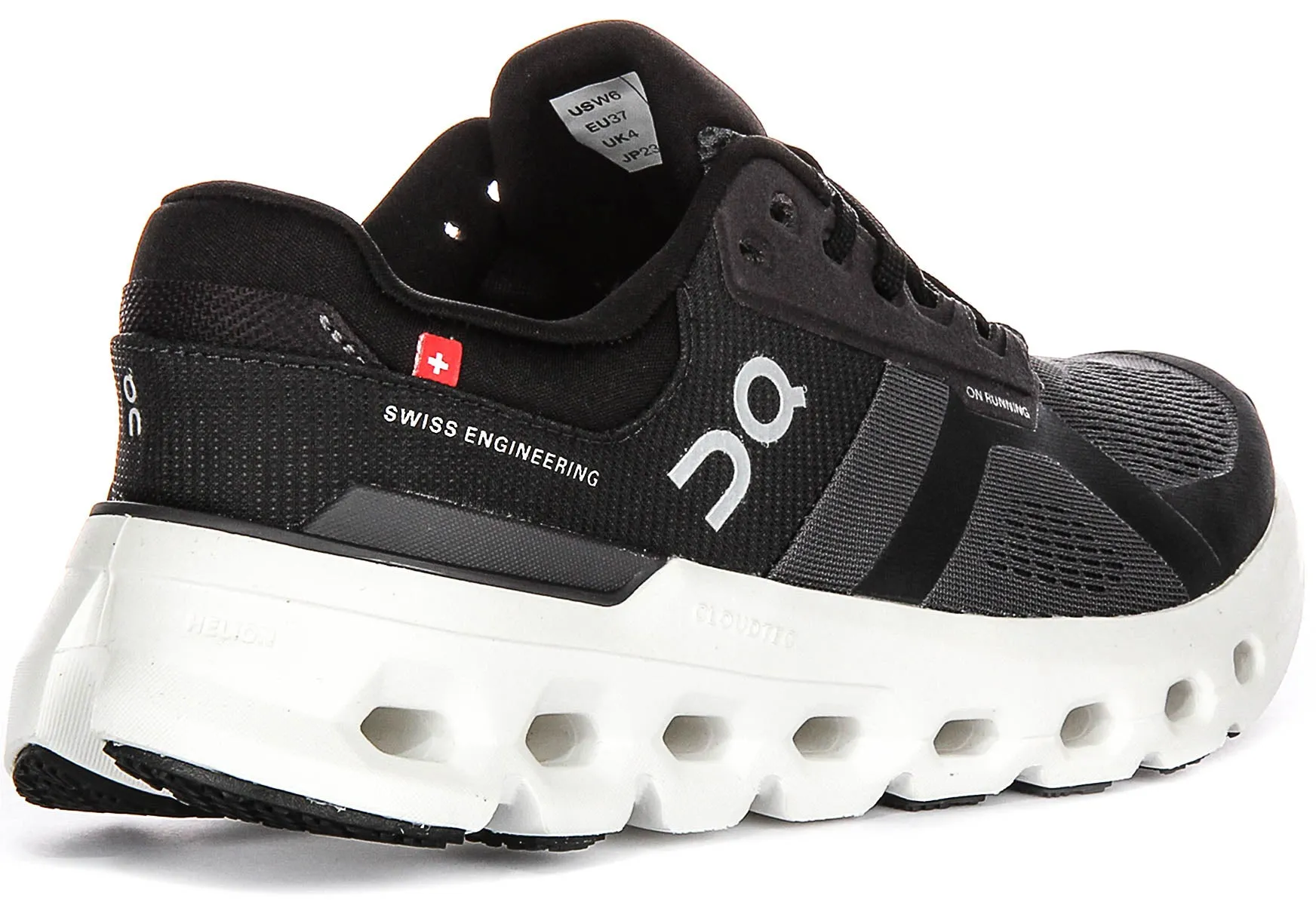 Endurance Fit On Running Cloundrunner 2 In Black Grey For Women