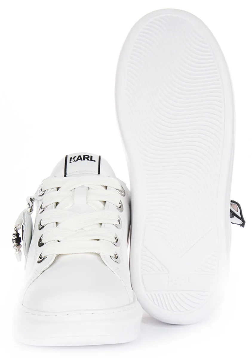 Endurance Zone Karl Lagerfeld Kapri Twin In White Black For Women