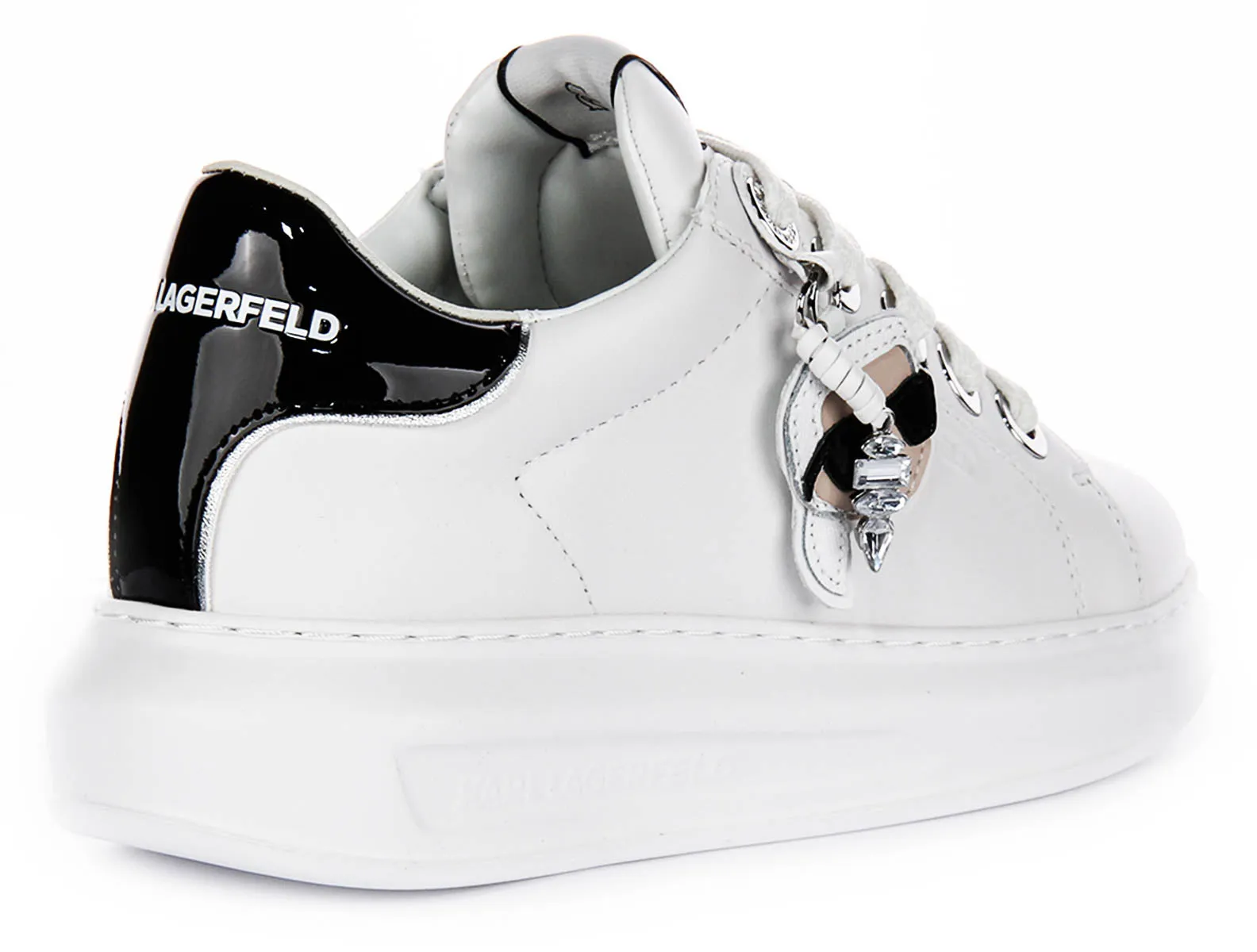 Endurance Zone Karl Lagerfeld Kapri Twin In White Black For Women