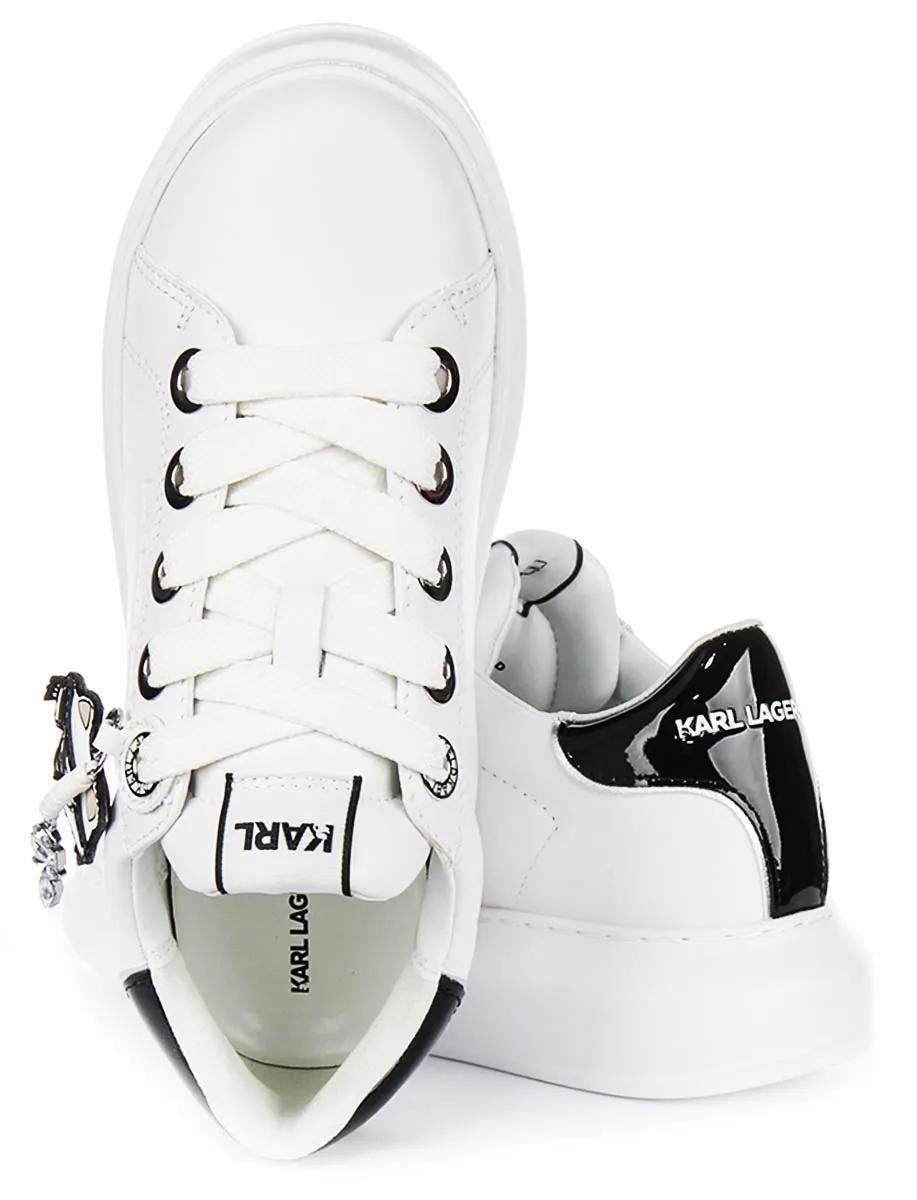 Endurance Zone Karl Lagerfeld Kapri Twin In White Black For Women
