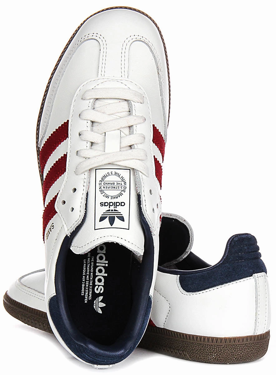 Endurance Support Adidas Samba OG In Red White