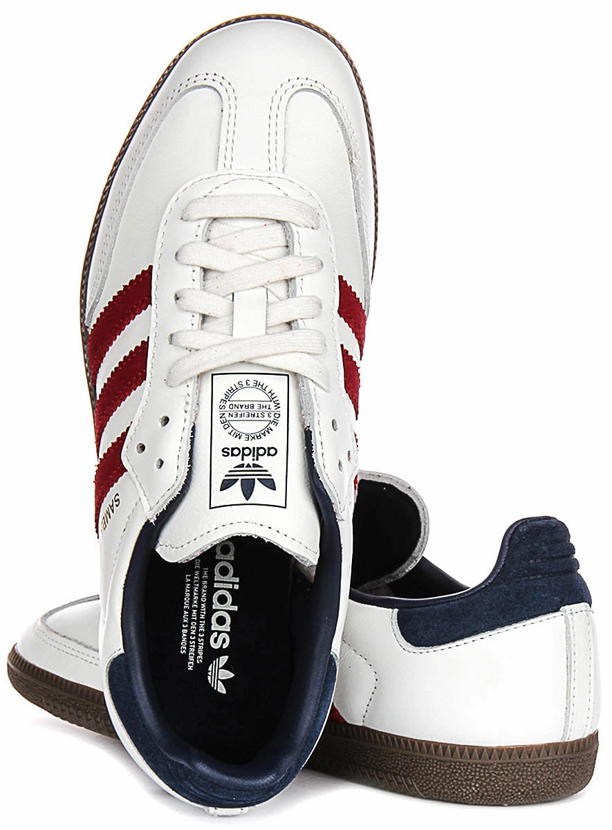 Endurance Support Adidas Samba OG In Red White