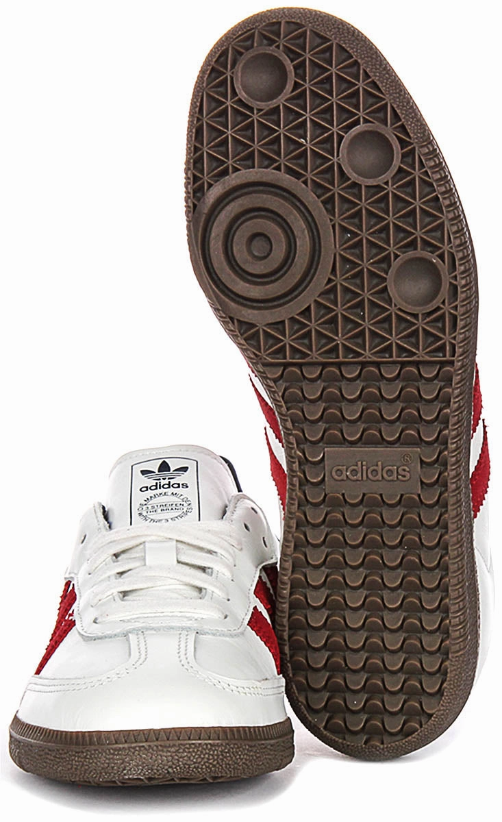 Endurance Support Adidas Samba OG In Red White