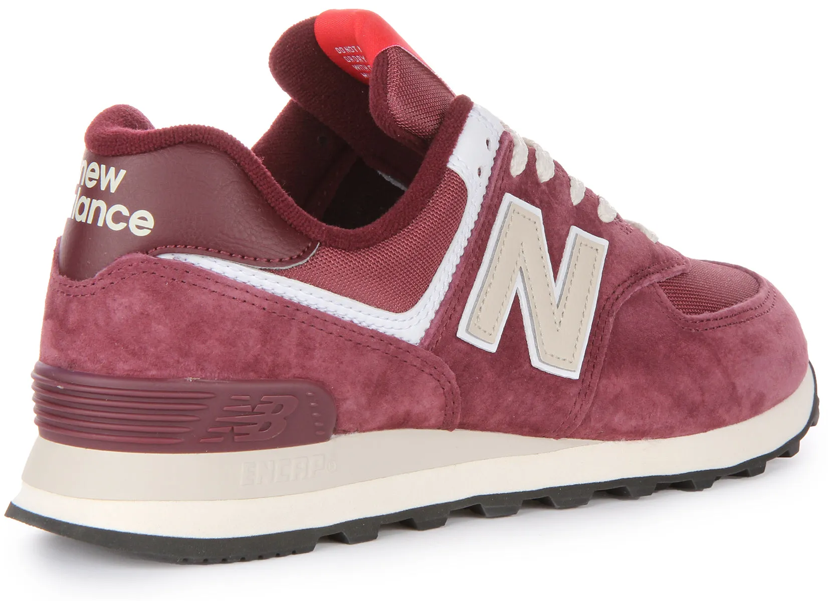 Energized feel New Balance U574 HMG In Burgundy