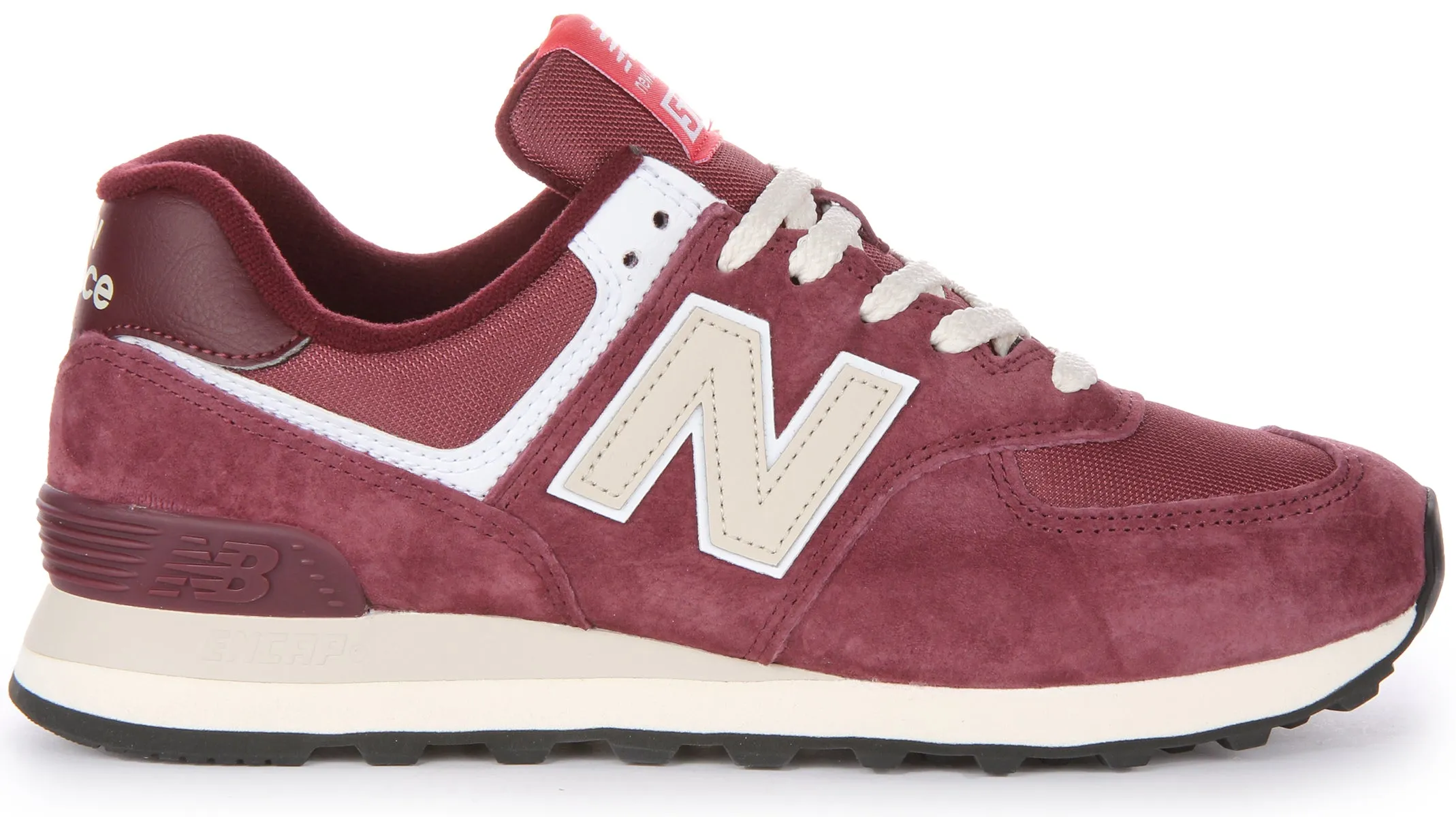 Energized feel New Balance U574 HMG In Burgundy
