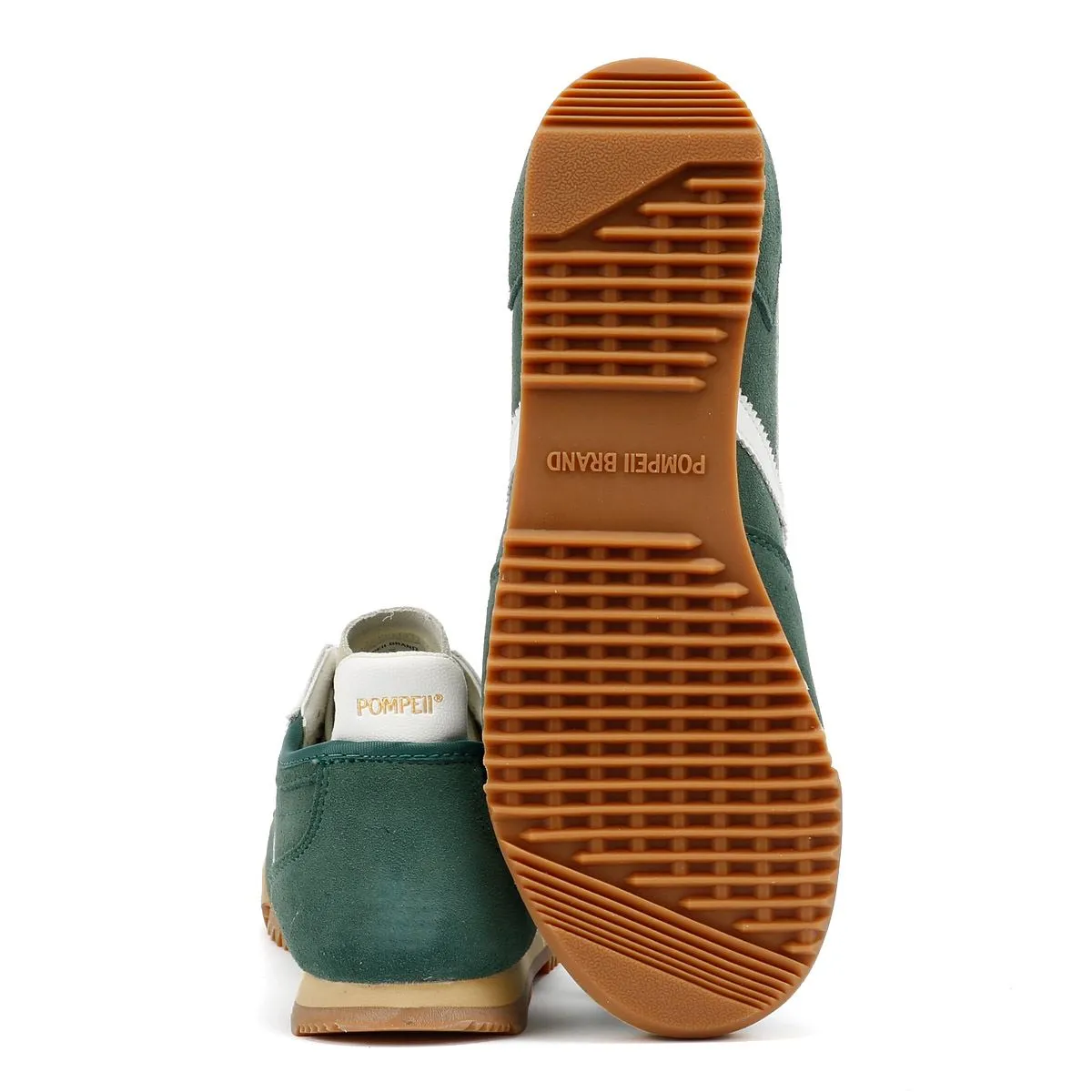 Energy Sole Pompeii Kite Suede Men's Jade Green Trainers