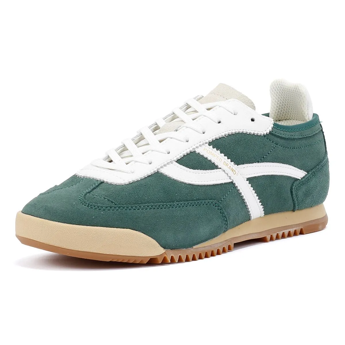 Energy Sole Pompeii Kite Suede Men's Jade Green Trainers