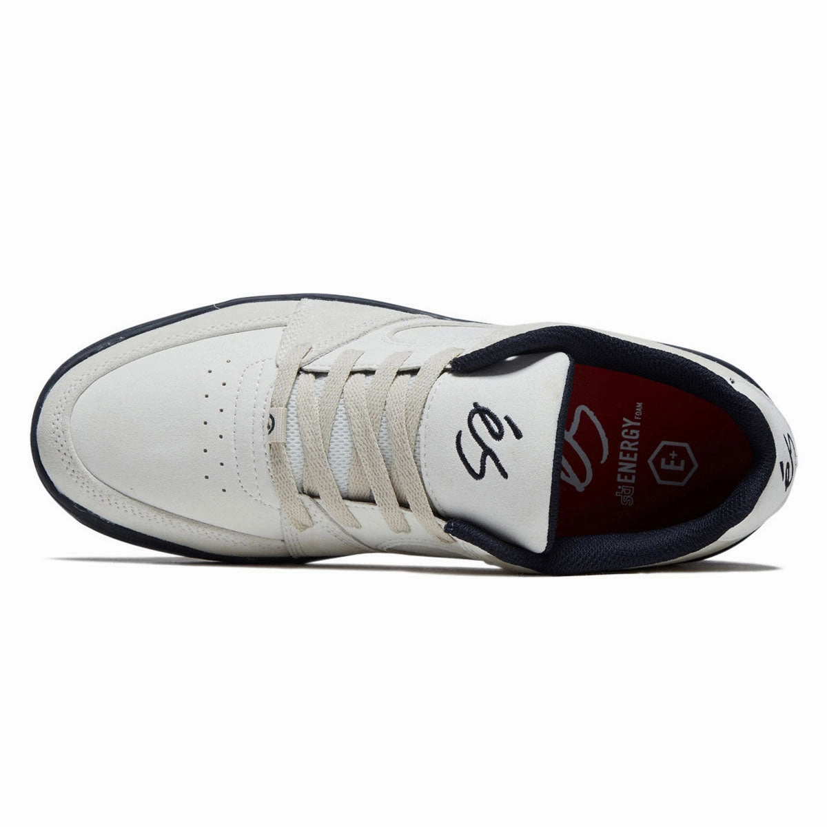 Enhanced grip eS Accel Slim Shoes - White/Navy/Gum