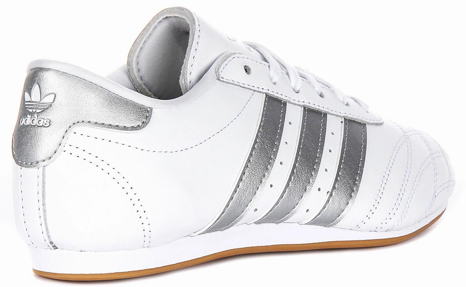 Enhanced Traction Performance Adidas Taekwondo In White Silver For Women
