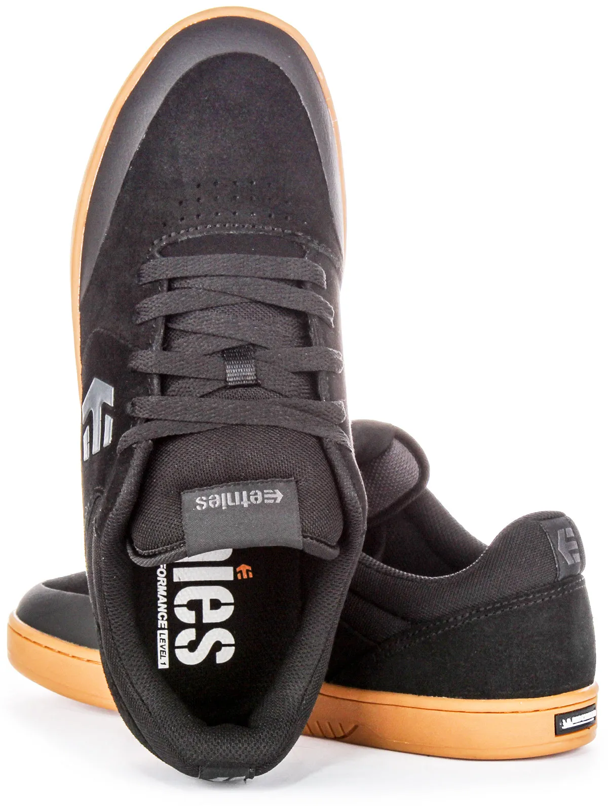 Ergonomic form Etnies Marana In Black Grey For Men