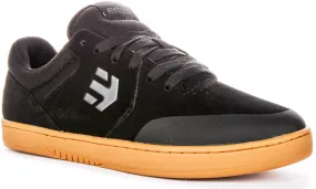 Hybrid Grip Anti Skid Etnies Marana In Black Grey For Men