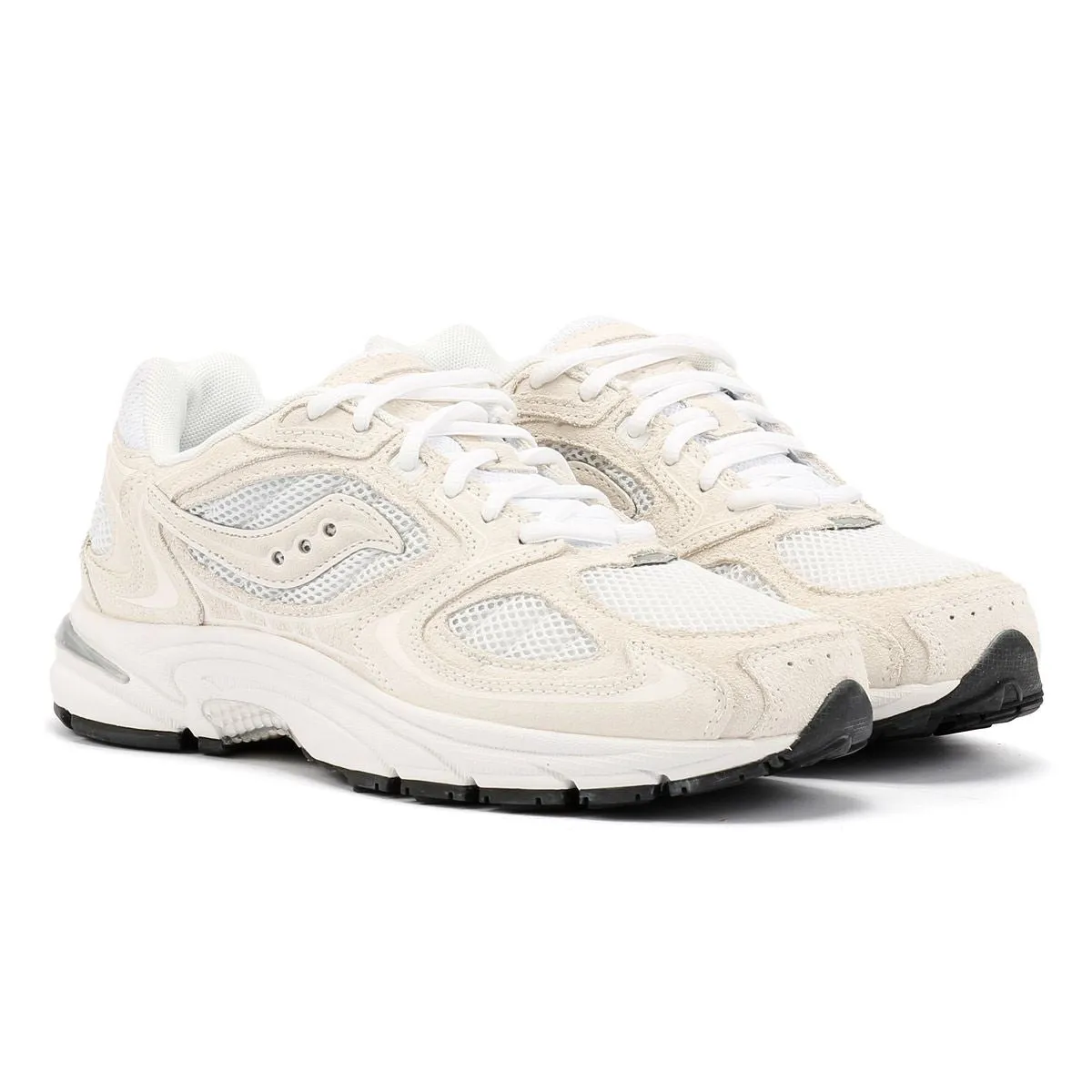Active Gear Saucony Grid Jazz 9 White/ Off White Trainers
