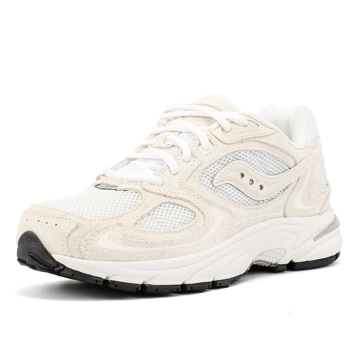 Ergonomic form Saucony Grid Jazz 9 White/ Off White Trainers