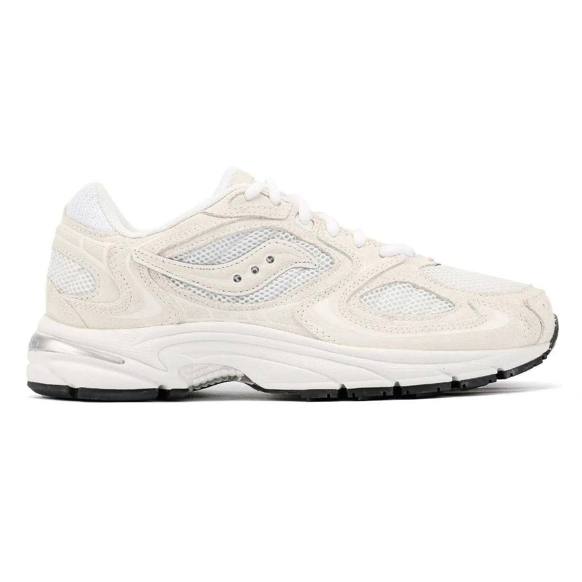 Ergonomic form Saucony Grid Jazz 9 White/ Off White Trainers