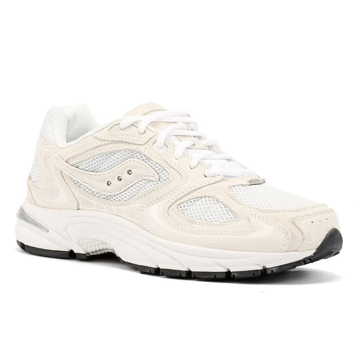 Ergonomic form Saucony Grid Jazz 9 White/ Off White Trainers