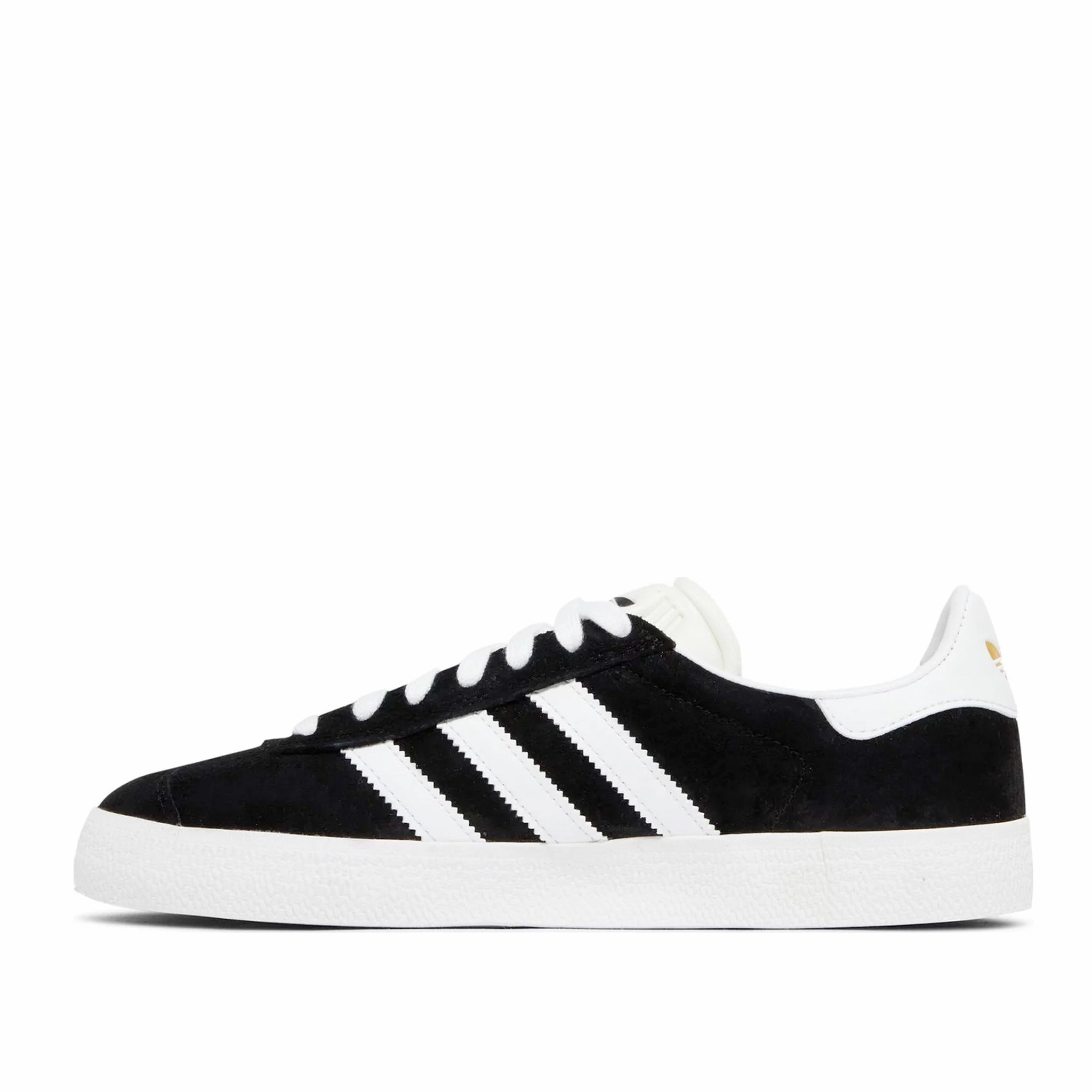 Ergonomic footwear fit Adidas Gazelle ADV Black/Whte/Gold
