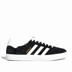 red shoes softball shoes Adidas Gazelle ADV Black/Whte/Gold