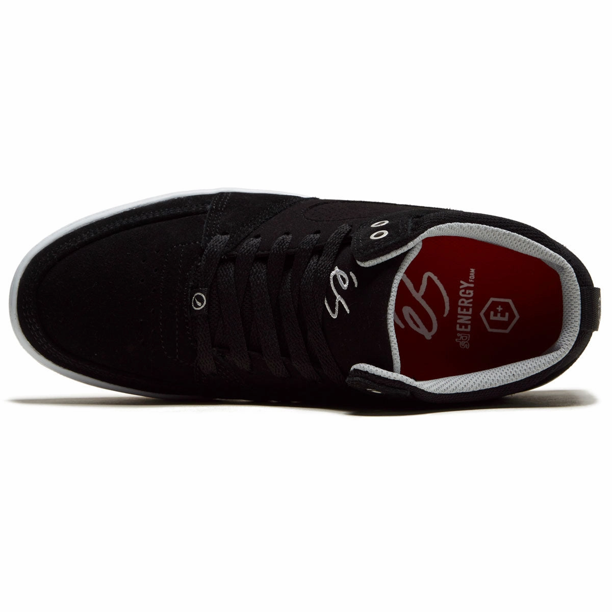 eS Accel Slim Mid Shoes - Black/White/Silver Fast Dry