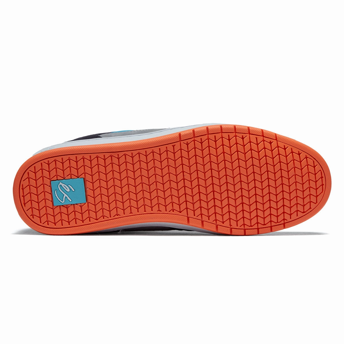 eS Accel Slim Shoes - Navy/Grey/Orange Grip Force