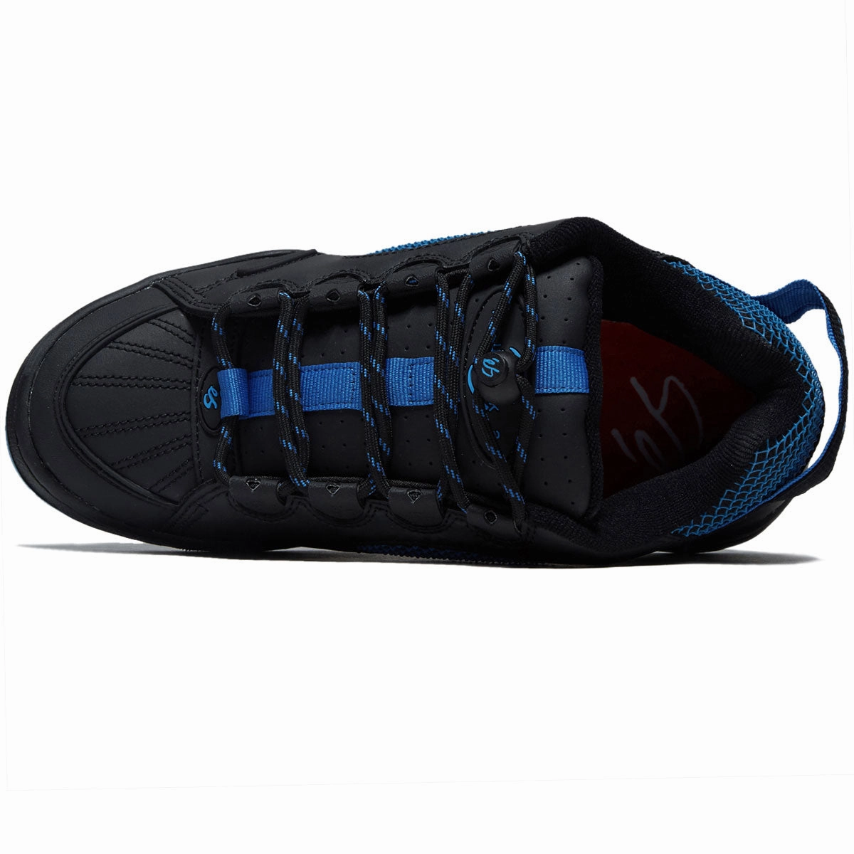 eS Muska Shoes - Black/Royal Comfort Base