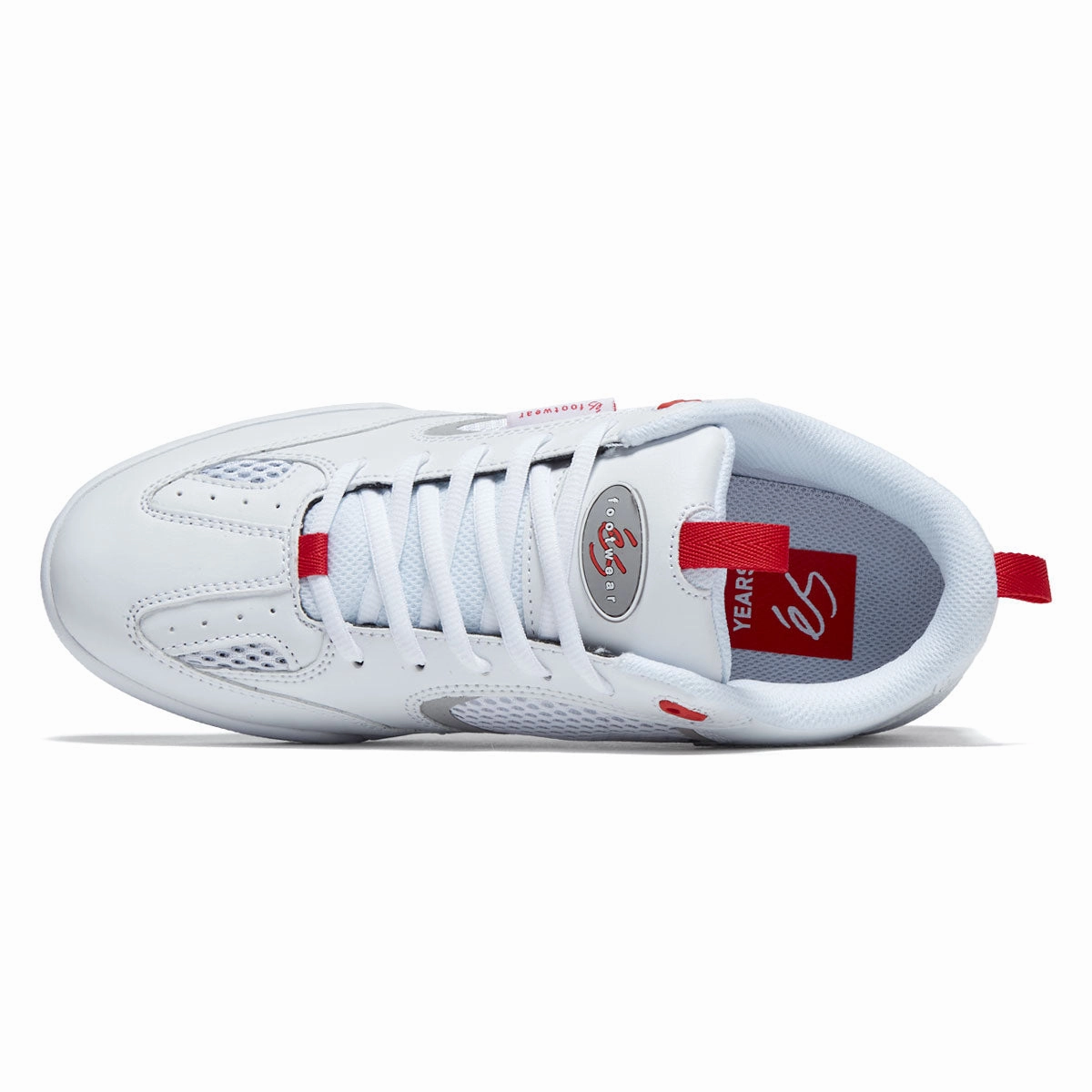 eS Quattro Shoes - White/Grey/Red Light Walk