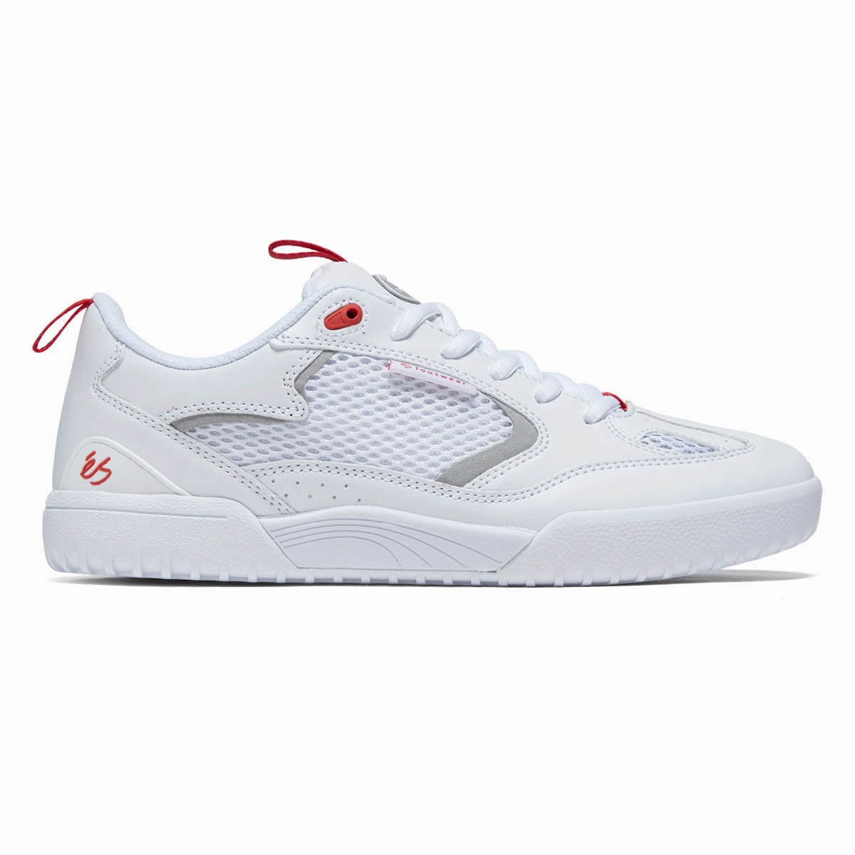 eS Quattro Shoes - White/Grey/Red Light Walk