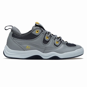 eS Two Nine 8 Shoes - Grey/Navy/Yellow Board Coverage Impact Ease