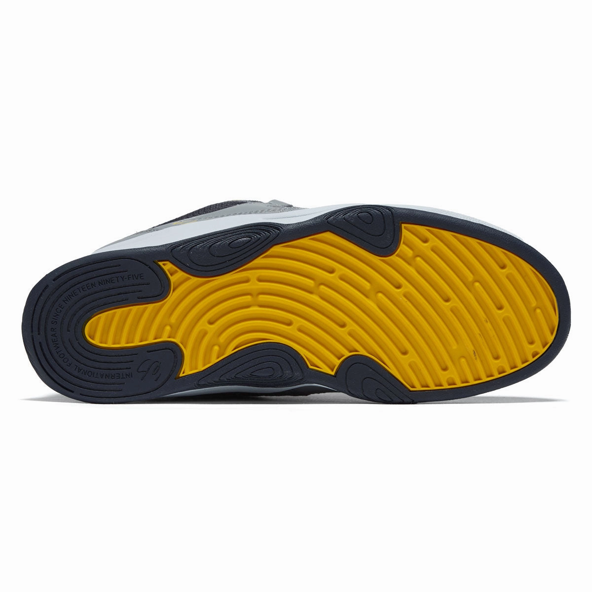eS Two Nine 8 Shoes - Grey/Navy/Yellow Strong Lock