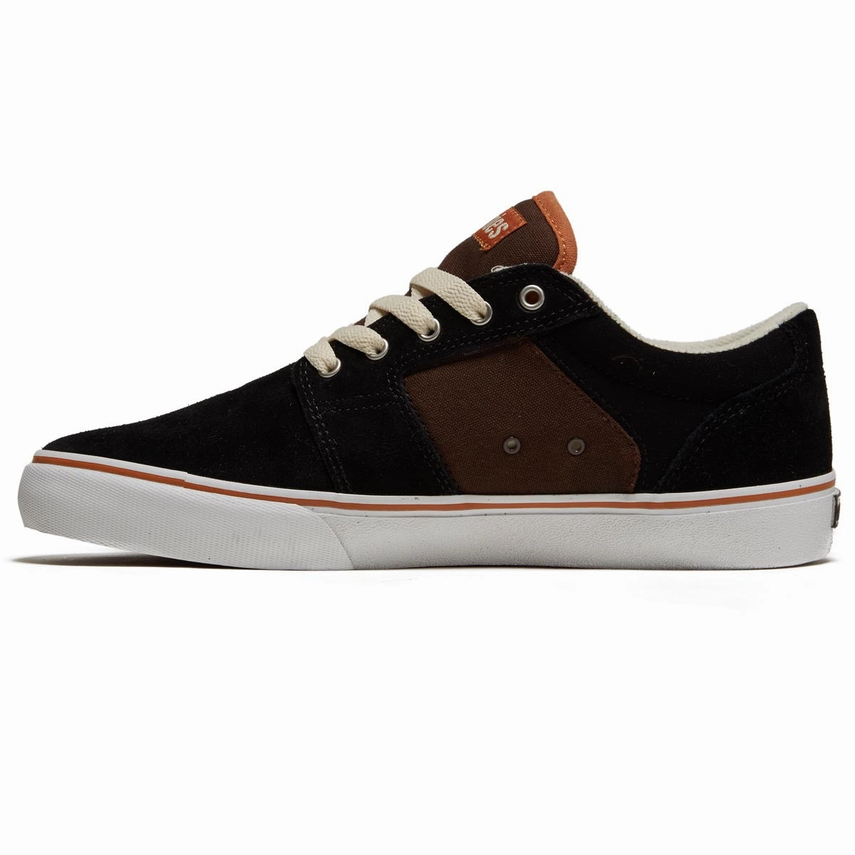 Etnies Barge Ls Shoes - Black/Brown Soft Interior