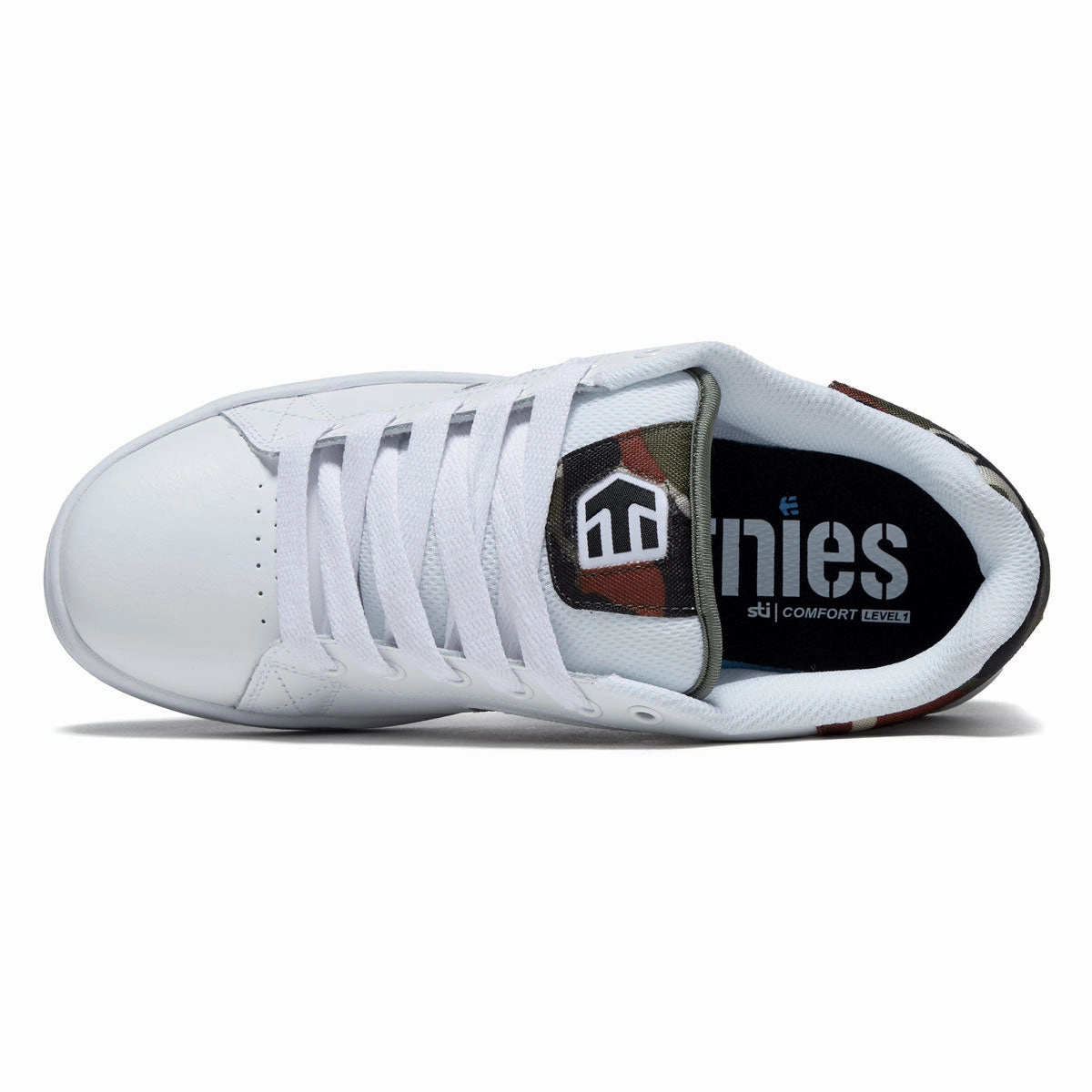 Etnies Callicut Shoes - White/Camo Board Comfort