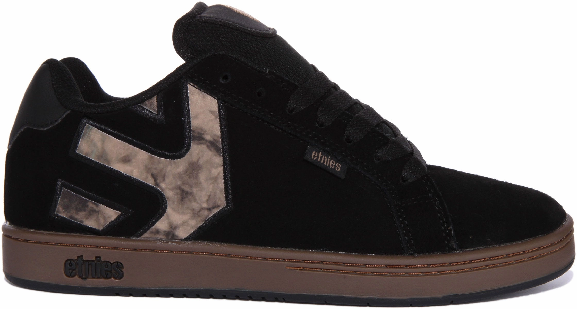 Etnies Fader In Black For Men Heel System