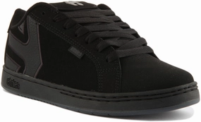 Etnies Fader In Black For Men Supportive Gear
