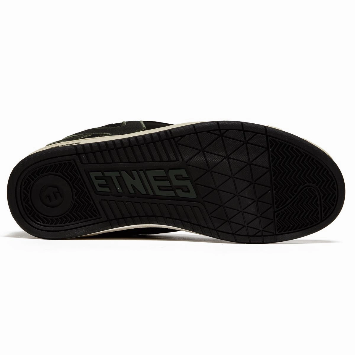 Etnies Fader Shoes - Black/Green Low Profile