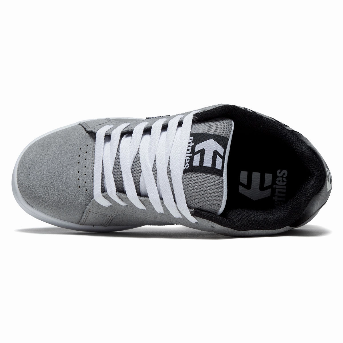 Etnies Fader Shoes - Light Grey/Black Toe Lining