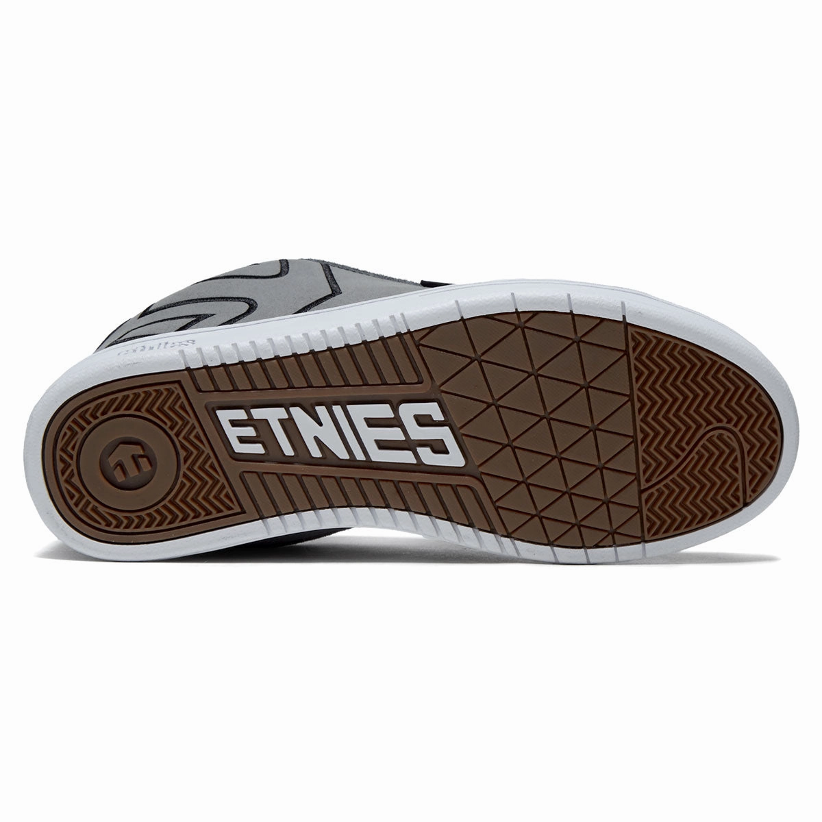 Etnies Fader Shoes - Light Grey/Black Toe Lining