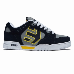 Comfort Padding Firm support Etnies Faze Shoes - Navy/Grey/Yellow